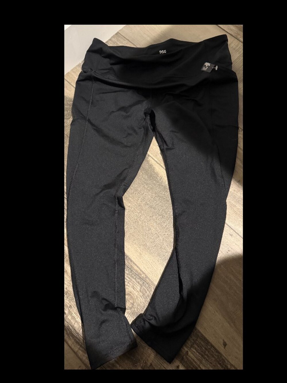 DSG Cold Weather Compression High-Rise Legging XL Black NWT